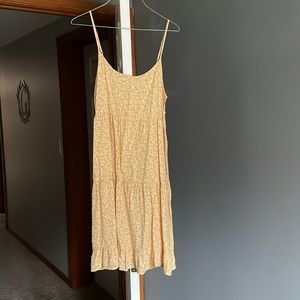 Yellow flower dress